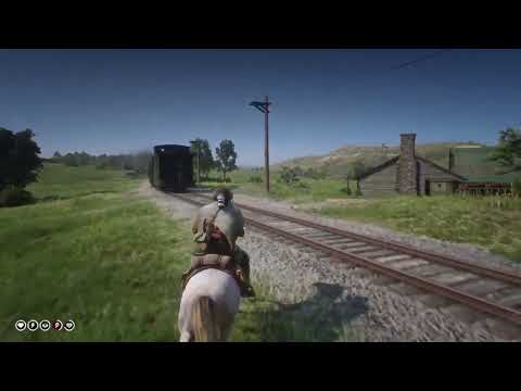 Horse gets spooked  - Red Dead Redemption 2