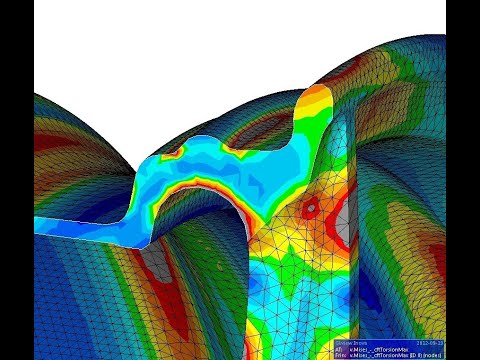 FEM Berechnungen, Dokumentation, Dimensionierung eines Behälters