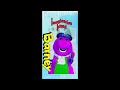 Opening Closing To Barney S Imagination Island 1999 2000 VHS
