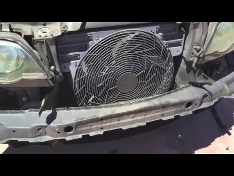 BMW Replacing Axiliary/Electric Fan X5 (E53s prior 10/03)