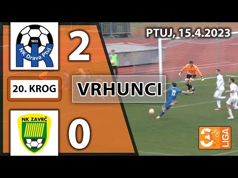 Vrhunci: DRAVA 2 : 0 ZAVRČ | 3. SNL-Vzhod