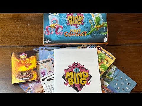 Sci-Fi Fantasy Saturday - MindBug: First Contact + New Servants (Nerdlab Games)