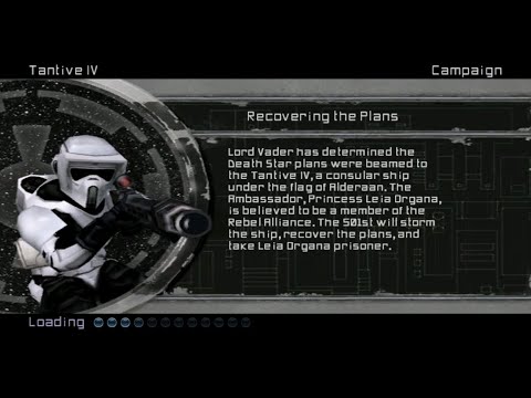 Let's Play Star Wars Battlefront 2 (2005)(Elite Difficulty): Campaign pt.14- Recovering the Plans