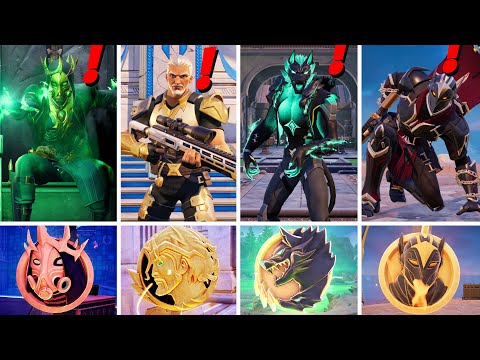 I Eliminated All Season 2 Bosses And Got All Medallions In One Game In Fortnite