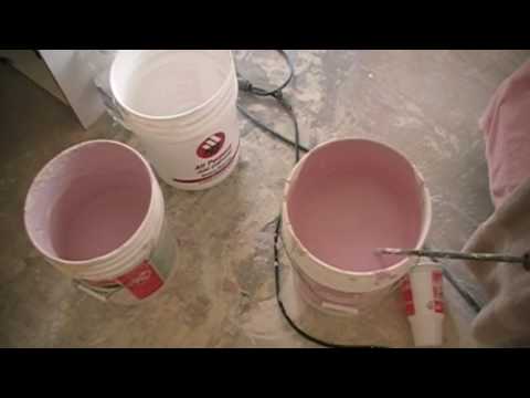 Using Colored Drywall Texture - Wall Remodeling Tips