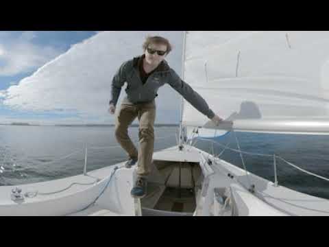 Tia and Bryce Sailing San Diego Bay Jan 2022