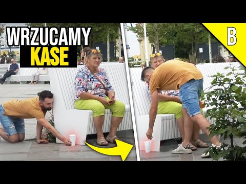 Podrzucanie ludziom pieniędzy