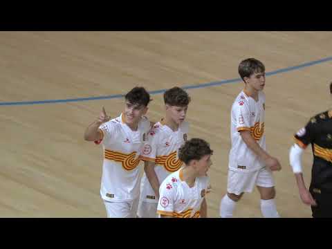 Resum Barça 2 - 4 Industrias Santa Coloma (Divisió d'Honor Cadet (Jornada 4))