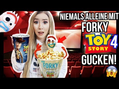 die FORKY WAHRHEIT toy story 4 im Kino ALLEINE herausfinden (Steckt WOODY dahinter?)