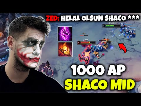MID LANEDE 1000 AP SHACO NELER YAPABİLİR ?
