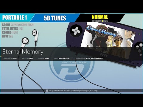 [DJMAX RESPECT V] Eternal Memory (5B NORMAL 3) - PORTABLE 1 [720p]