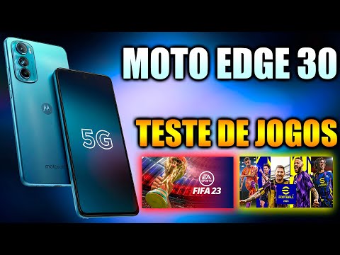 Testei Fifa e Efootball  no Moto Edge 30  #motorola