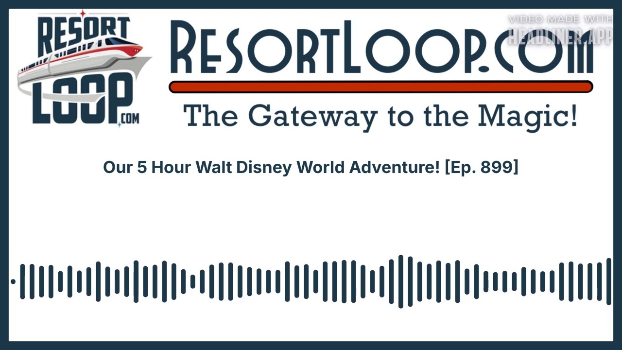 Our 5 Hour Walt Disney World Adventure! [Ep. 899]