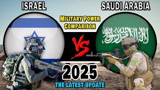 Israel vs Saudi Arabia Military Power Comparison 2025 | Saudi Arabia vs Israel Military Power 2025