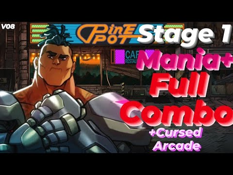 Streets Of Rage 4 Floyd - Stage 1 Mania+ Full Combo - v08 update