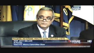 Rep Jeff Miller BEATS UP VA Official