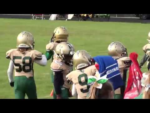 Logan "The Tank" Smith #58 vs Buford Wolves in the 2017 6yr old Championship Game