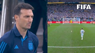 Download lagu Lionel Scaloni's Reaction To FIFA World Cup Final Penalty Shootout mp3