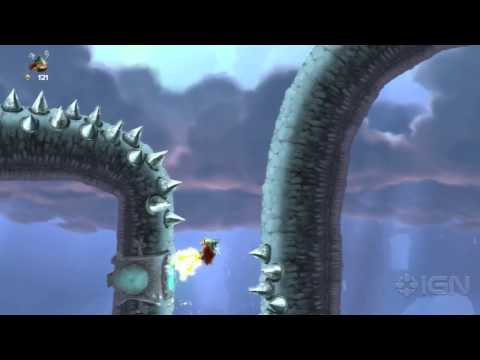Rayman Legends Walkthrough: Living Dead Party - Grannies World Tour