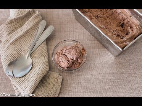 No-Churn Chocolate Ice Cream Recipe - How To Make Ice Cream With No Machine⎟Tasteeful Recipes