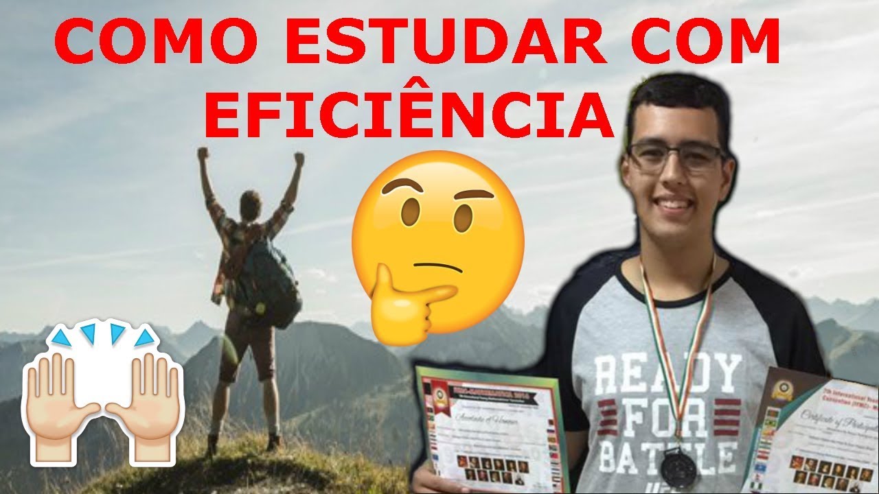 Como ESTUDAR com eficiência