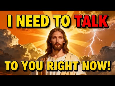 GOD SAYS;- HOLD ON… I HAVE SOMETHING URGENT TO TELL YOU | GOD'S MESSAGE FOR YOU TODAY