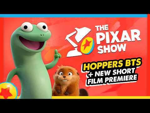 The Pixar Show: HOPPERS | Exclusive Short Film + "Hoppers" was almost about WHAT?!