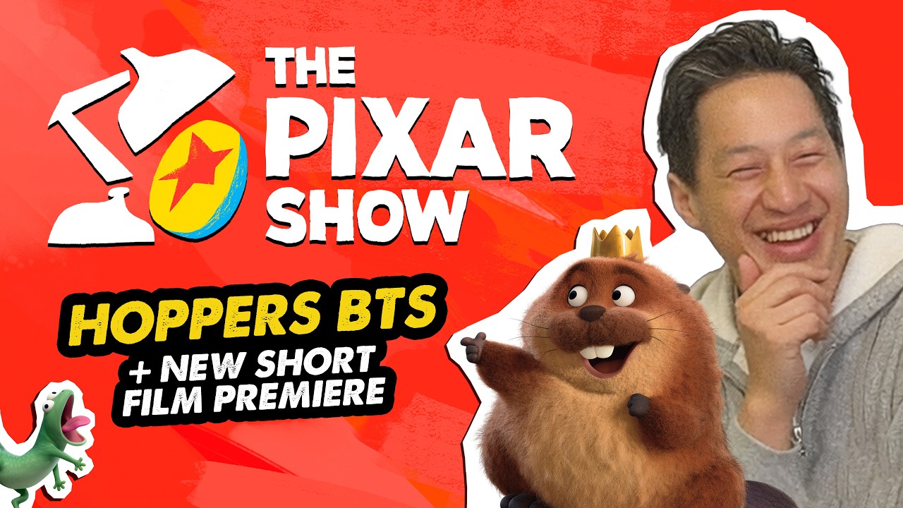 The Pixar Show: HOPPERS | Exclusive Short Film + "Hoppers" was almost about WHAT?!