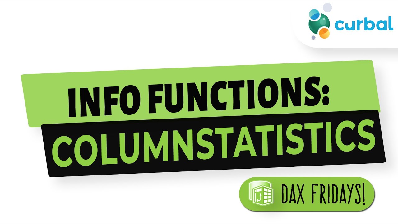 DAX Model Analysis: Optimize with COLUMNSTATISTICS