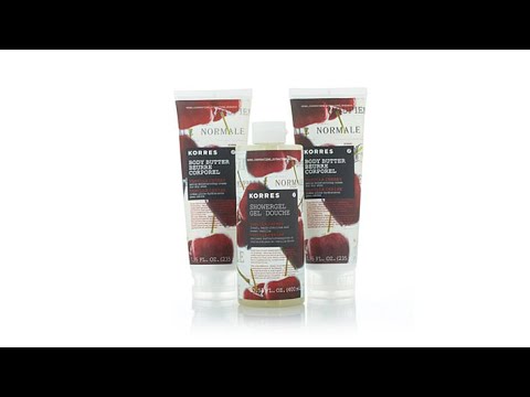Korres Vanilla Cherry Body Trio