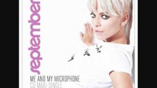 September - Me And My Microphone (Radio Edit)
