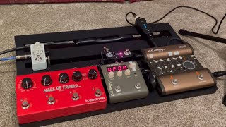 Video thumbnail for Acoustic Performance Pedalboard tour! My live sound setup for mandolin, guitar, and violin. by Jacob Head