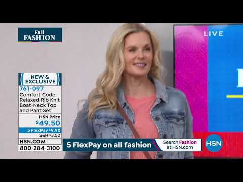 HSN | Comfort Code by Cuddl Duds - Fall Fashion Event 09.28.2021 - 10 AM