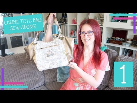 Swoon Patterns Celine Tote Bag Sew-Along :: Part 1 ::   Cutting Guide