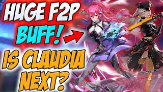 HUGE F2P Frigg BUFF & why it could happen to Claudia and Cobalt B | Tower of Fantasy