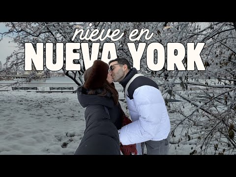 ¡NUNCA HABÍAMOS VISTO NUEVA YORK ASÍ! ❄️😱 | Los Chous 🇺🇸