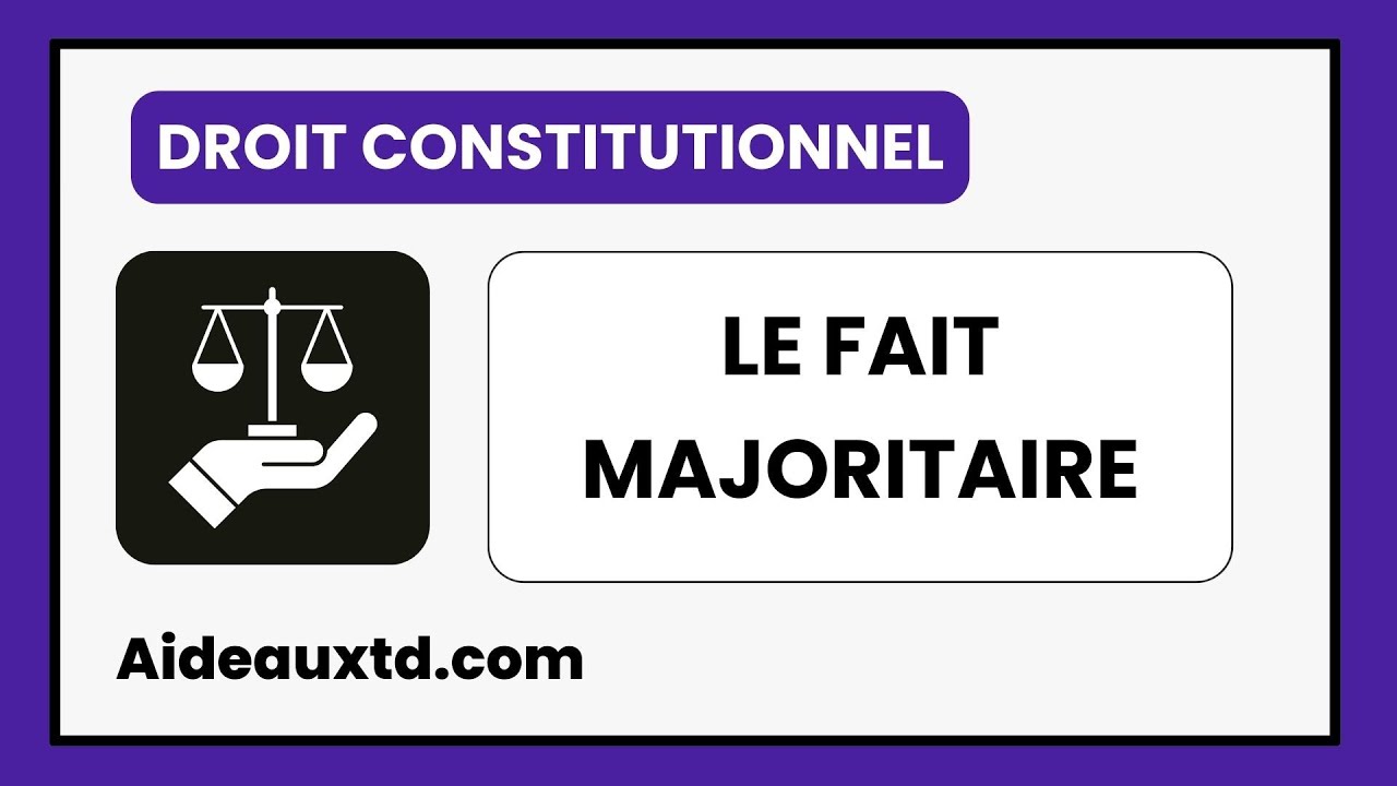 Le fait majoritaire (expliqué simplement)