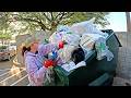 Dumpster Diving On Graduation Day The Campus Is Packed And Our Truck Is FULL