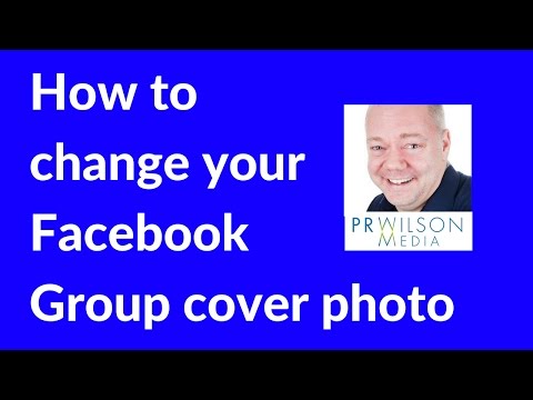 How to change your Facebook group photo cover 2017