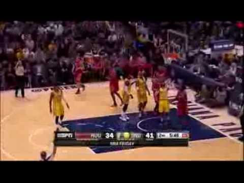 Dwight Howard Highlights 20.12.2013 Rockets vs Pacers - 19 pts, 12 rebs, 5 blks