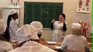 Open anatomy lesson of students at Donetsk National Medical University - part 2