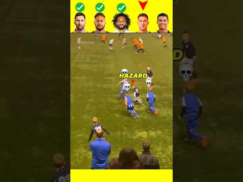 Mini Messi vs Neymar Jr vs Ronaldo Jr vs Marcelo vs Hazard - Kids Skills Challenge 💀