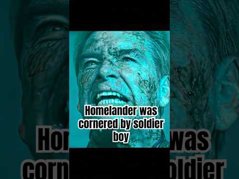 Homelander was cornered by soldier boy #foryou #theboys #homelander #movie #wearewhoweare