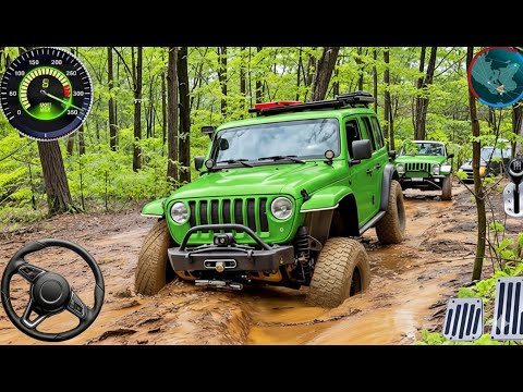 4x4 Offroad Jeep Driving Simulator 3D – Drive SUV 4x4 Jeep Offroad Game | Android Gameplay