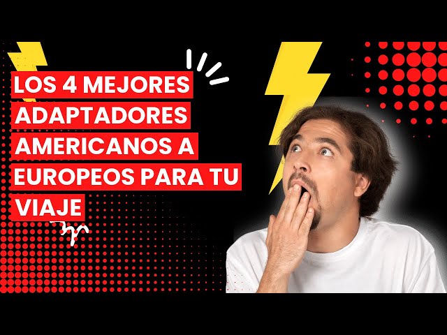 Vídeo relacionado con Oliveria Adaptador Enchufe Europeo a Americano, 4 Piezas para Europa/USA/China/Japón/Canadá/México - Blanco