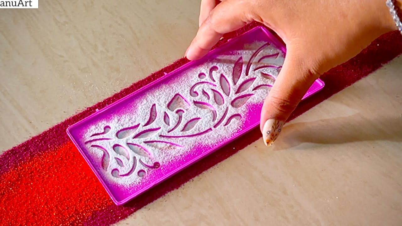 Latest Rangoli Design 2026 Easy Rangoli design for Diwali, Navratri & Festival SpecialRanu Art