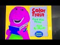Barney Now I Know My ABCS 2004 DVD Menu Walk Through