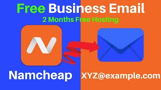 How To Setup A Professional Business Email Using Your Namecheap Domain Name - 2 Month Free Trial