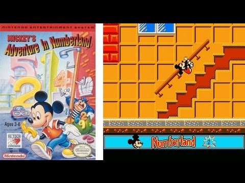 nes mickeys adventures in numberland cool rom