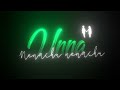 Unna Nenachu Nenachu Song From Psycho Black Screen WhatsApp Status